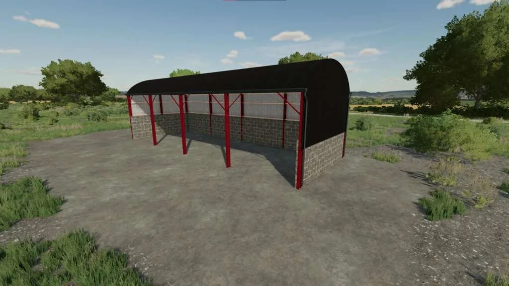 Irish Round Shed v1.0 FS22 FS22 Mod Free Download