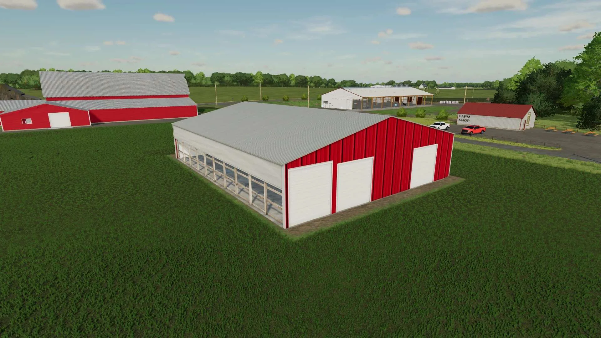 JMF Freestall Barn v1.0 FS22 FS22 Mod Free Download