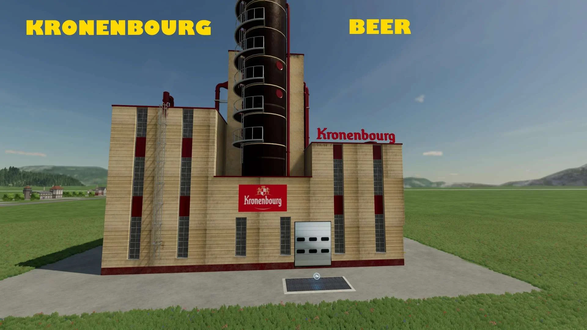 Kronenbourg Beer v1.0 FS22 FS22 Mod Free Download