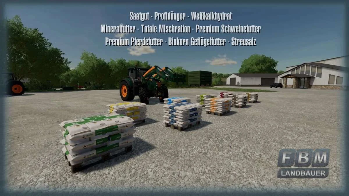 Landbauer Agrarbedarf v1.0 FS22 FS22 Mod Free Download