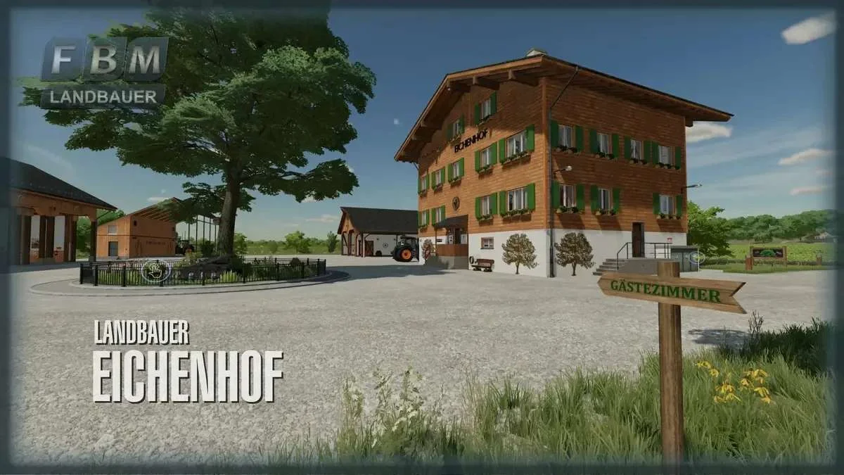 Landbauer Eichenhof v1.0.1 FS22 FS22 Mod Free Download