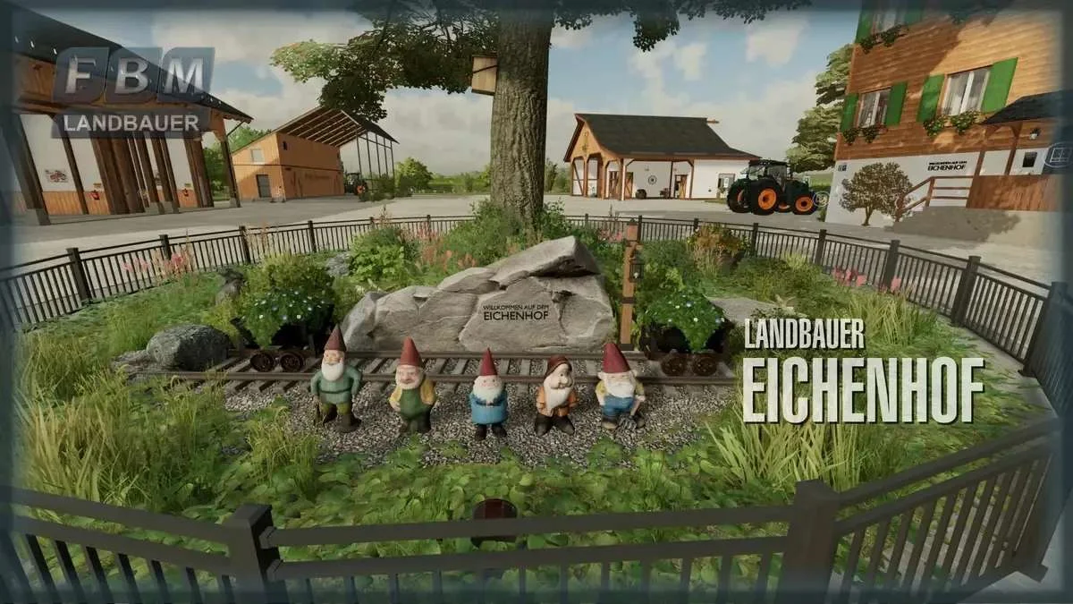 Landbauer Eichenhof v1.0 FS22 FS22 Mod Free Download