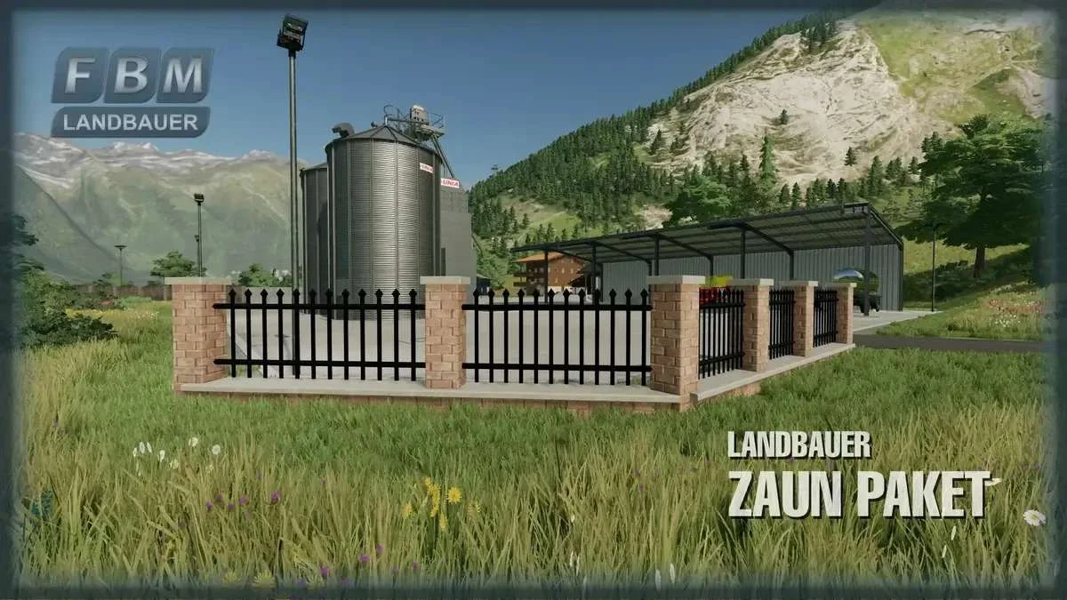 Landbauer Fence Pack v1.0 FS22