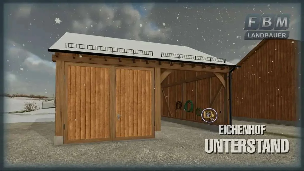 Landbauer Shelter v1.0 FS22 FS22 Mod Free Download