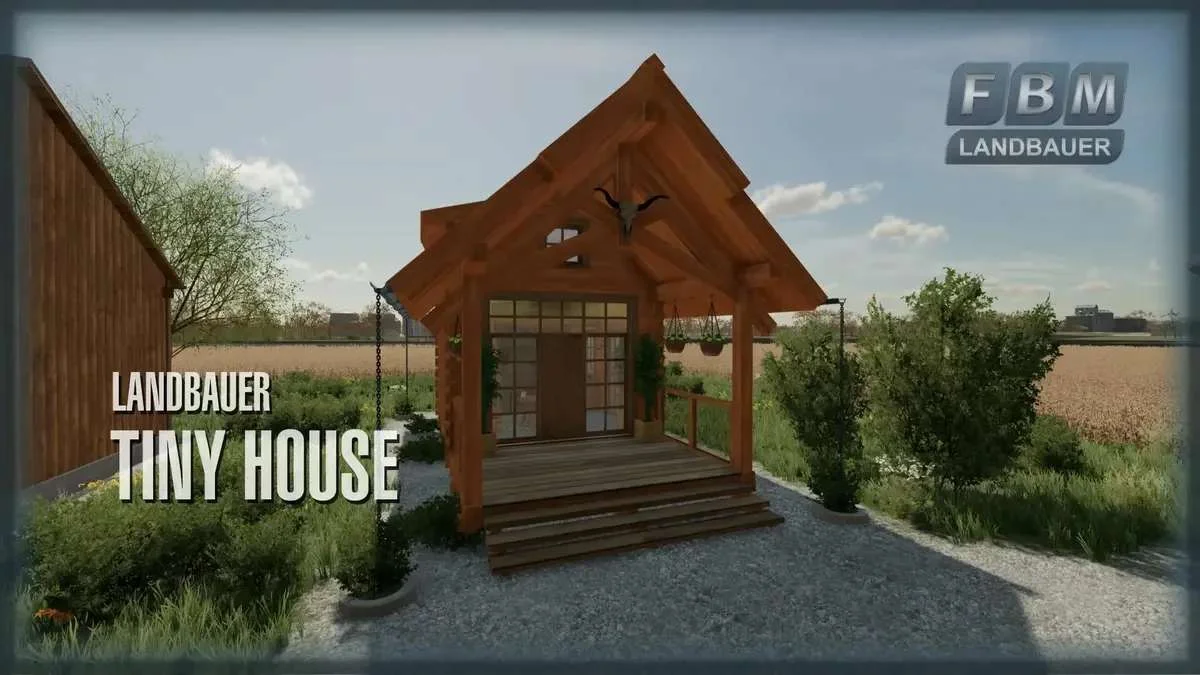 Landbauer Tiny House v1.0 FS22 FS22 Mod Free Download