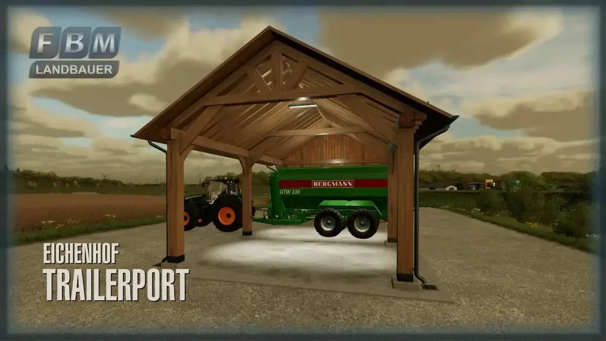 Landbauer Trailerport v1.0 FS22 FS22 Mod Free Download