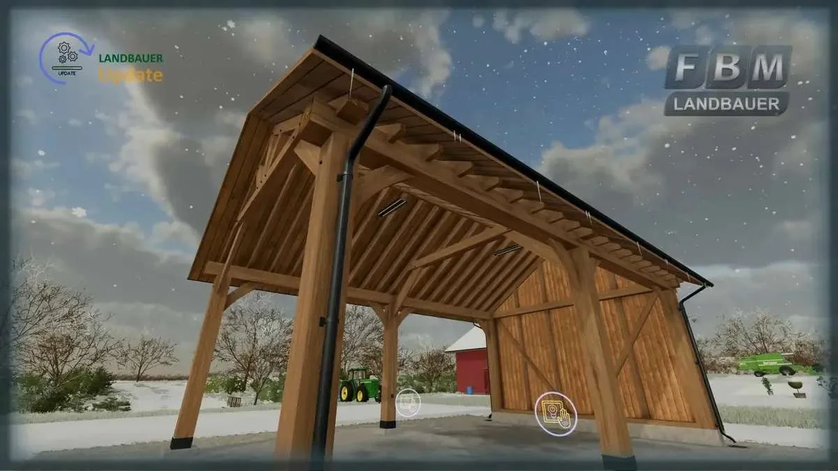 Landbauer Trailerport v1.1 FS22 FS22 Mod Free Download