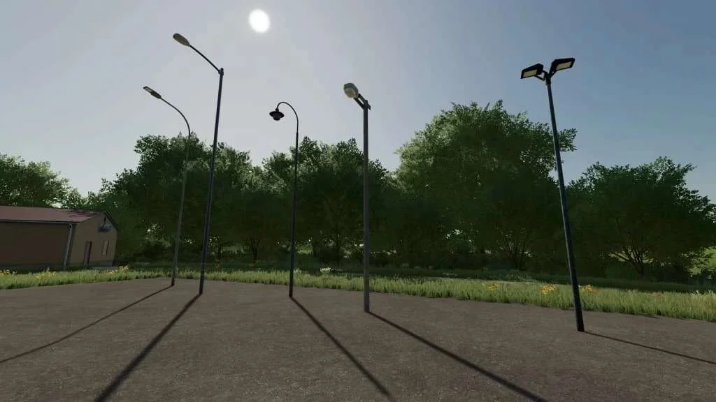 Lantern deco pack v1.0 FS22 FS22 Mod Free Download