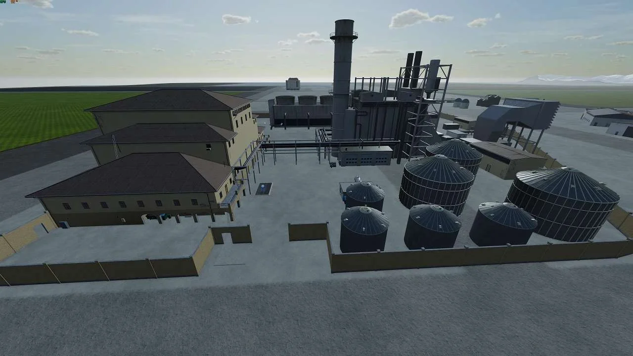 Large biodiesel production v1.1 FS22 FS22 Mod Free Download
