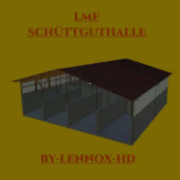 Large bulk hall with 8 chambers v1.0 FS22 FS22 Mod Free Download
