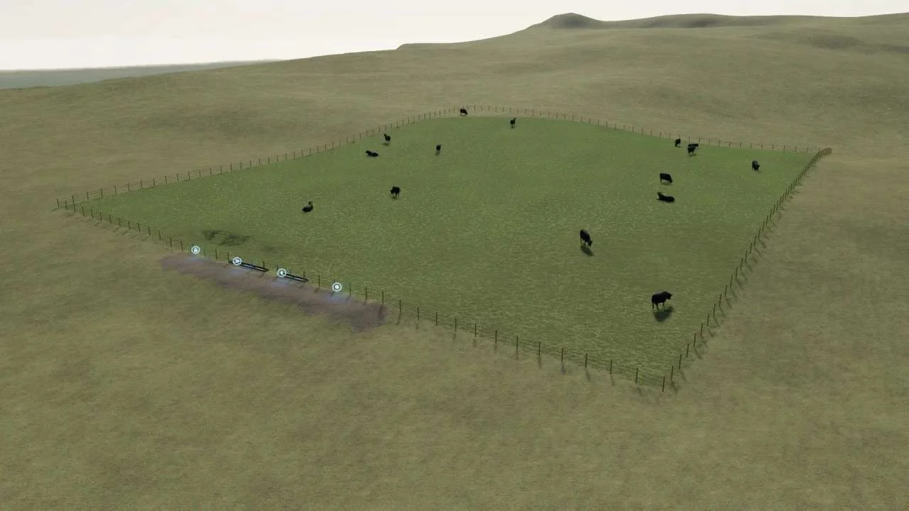 Large Cow Pen v1.0 FS22 FS22 Mod Free Download