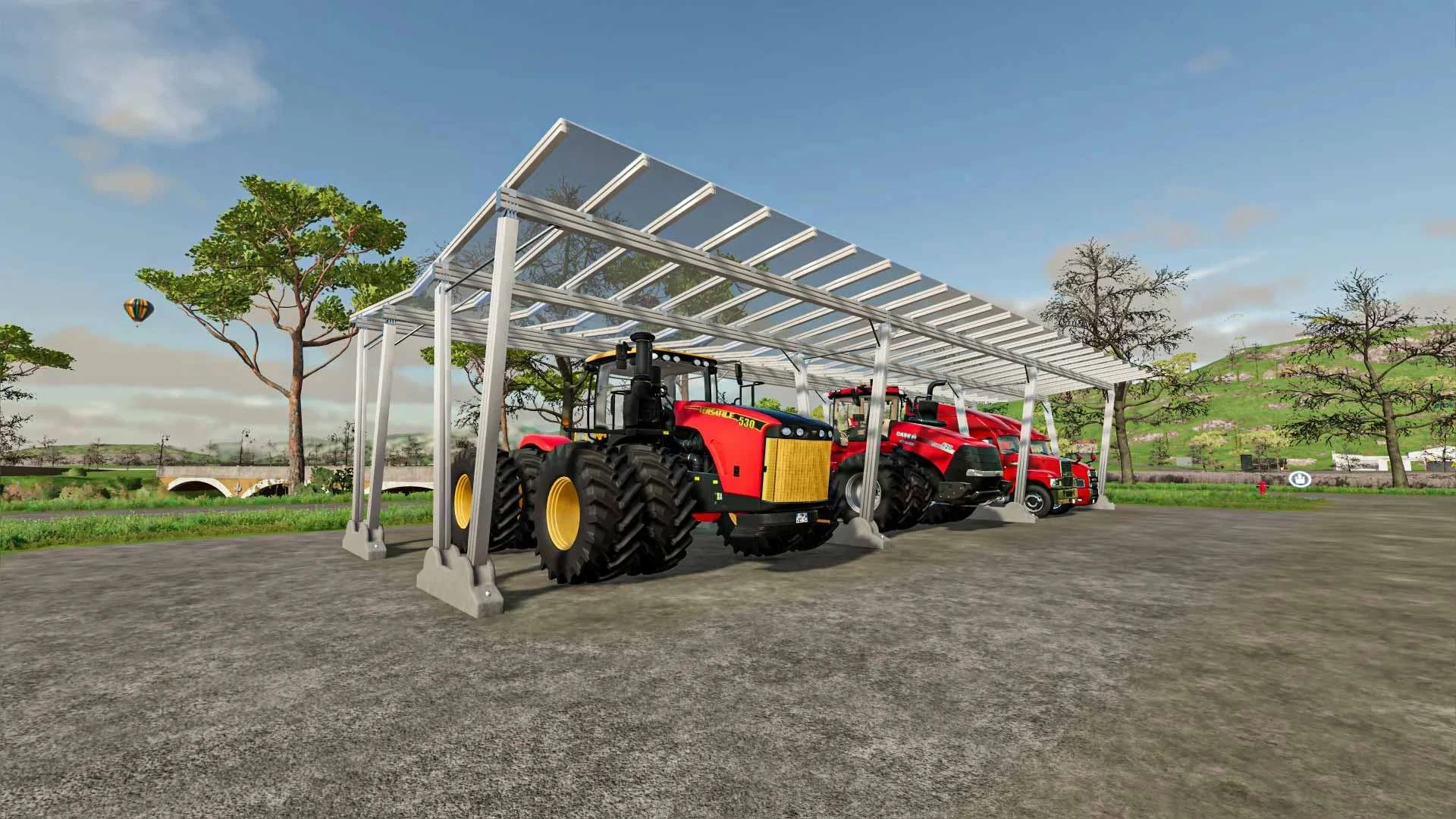 Large Glass Shed V1.0 FS22 FS22 Mod Free Download