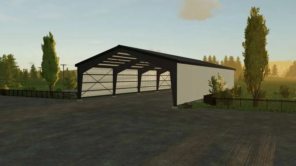 Large Metal Pavilion v1.0.0.1 FS22 FS22 Mod Free Download