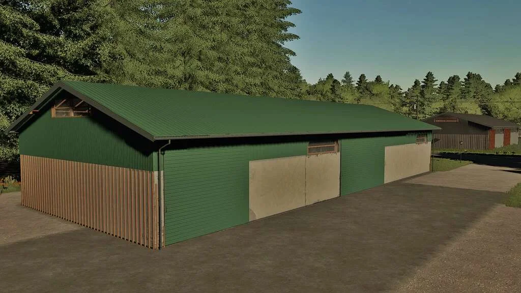 Large Modern Garage v1.0 FS22 FS22 Mod Free Download