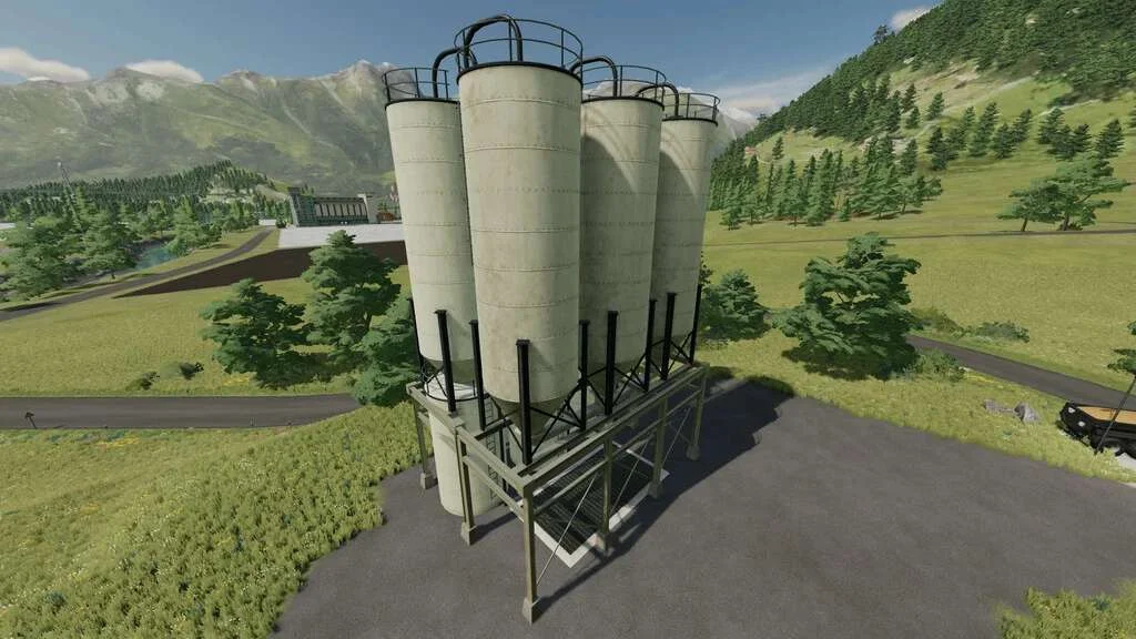 Large Multifruit Grain Silo v1.0 FS22 FS22 Mod Free Download
