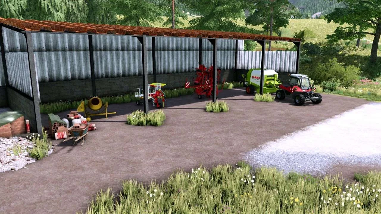 Large Old Stable v1.0.1.2 FS22