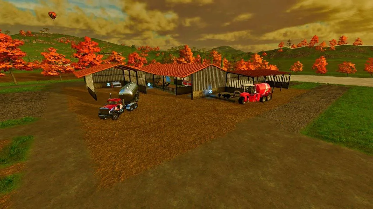 Large Old Stable v1.0 FS22 FS22 Mod Free Download