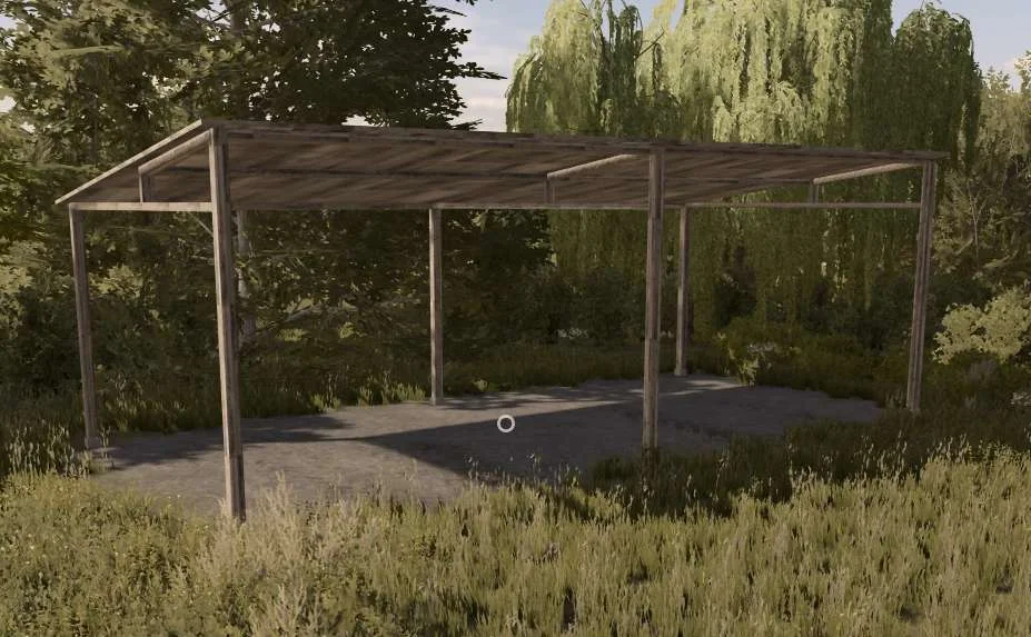 Large Old Wooden Shed v1.0 FS22