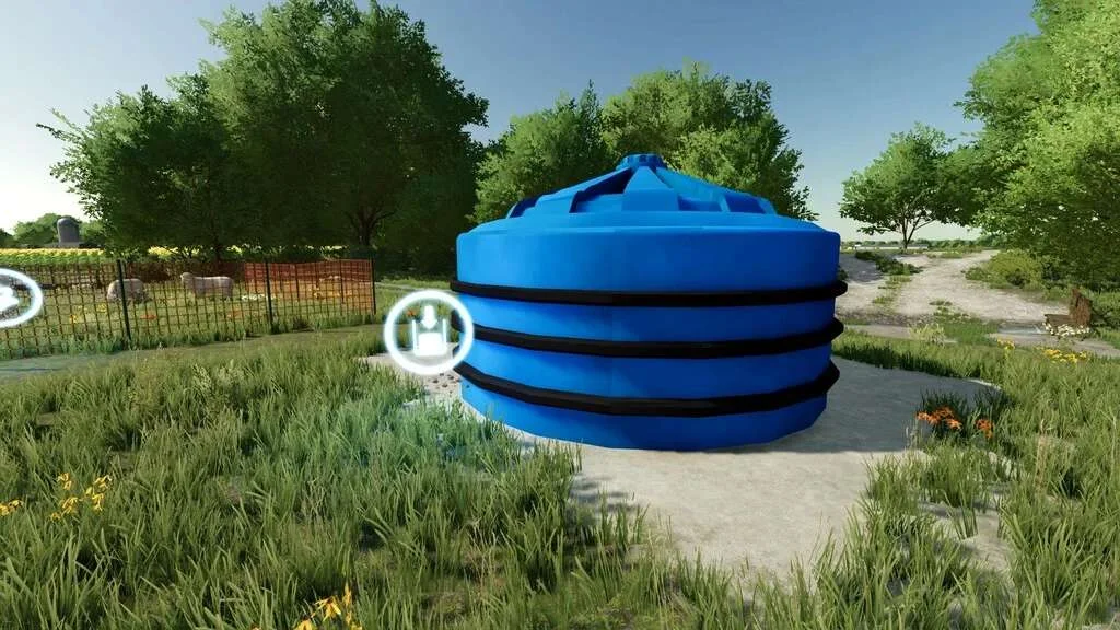 Large Water Tank v1.1 FS22 FS22 Mod Free Download