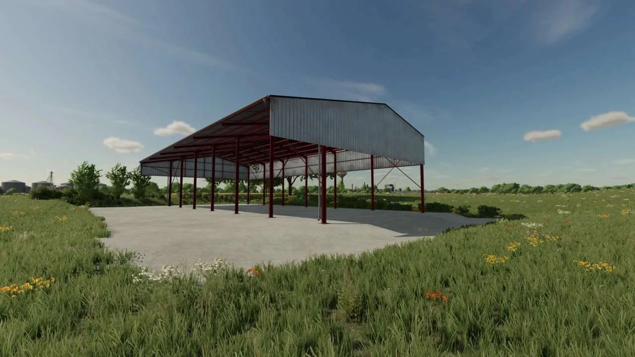 Legrand Agricultural Awning v1.0 FS22 FS22 Mod Free Download