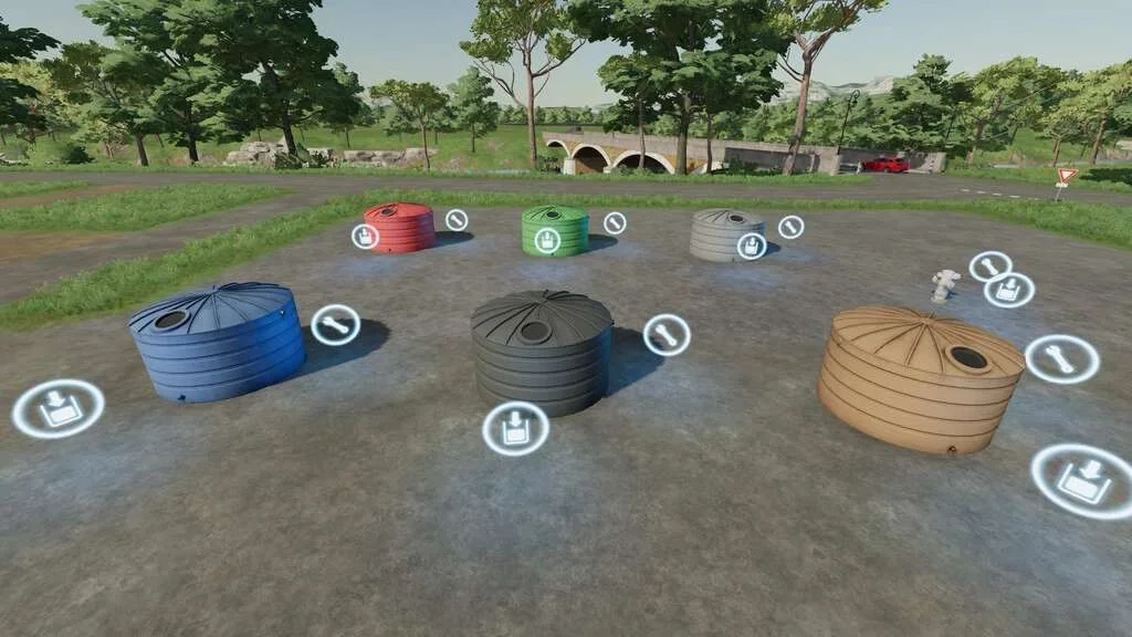 Liquid Storage Tank Pack v1.0 FS22 FS22 Mod Free Download