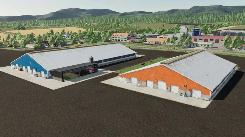 Lizard Cow Barns v1.0 FS22