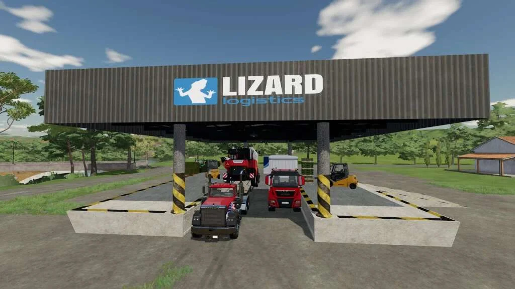 Lizard Logistics Center v1.0 FS22 FS22 Mod Free Download