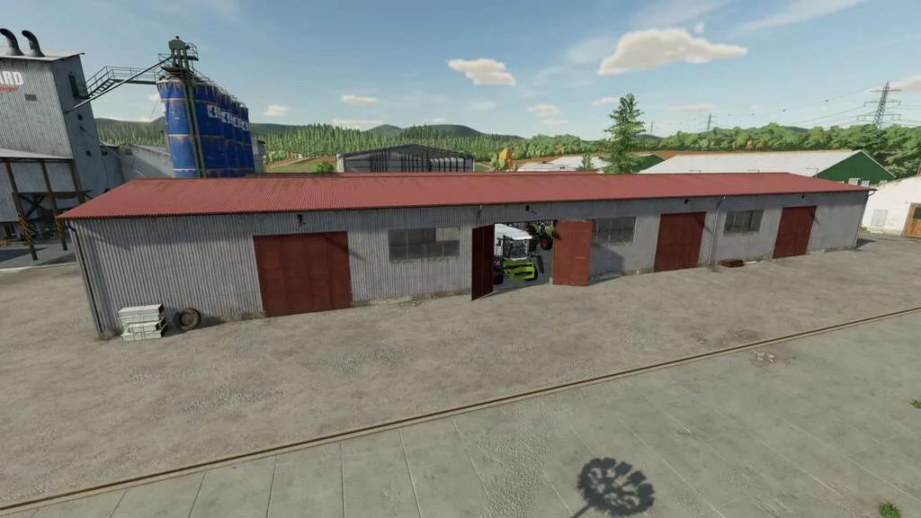 Lizard Vehicle Shelters v1.1 FS22