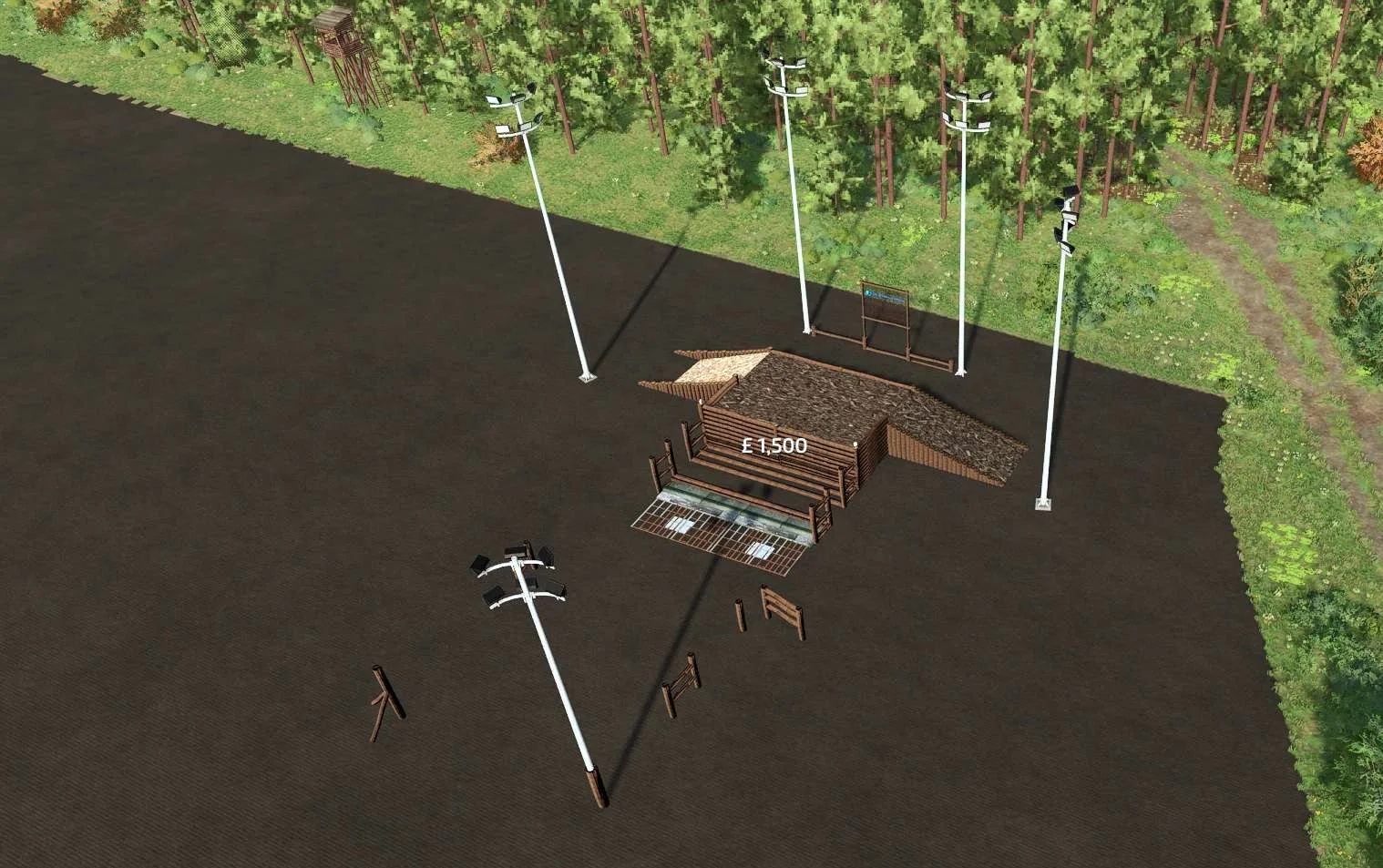 Log Landing 6 metre v1.0 FS22