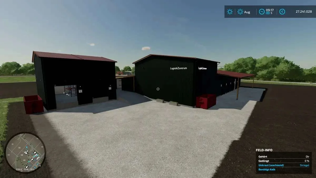 Logistic Warehouse v1.0 FS22 FS22 Mod Free Download