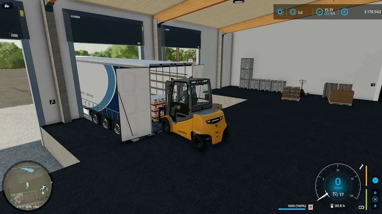 Logistics center v1.6.0.2 FS22
