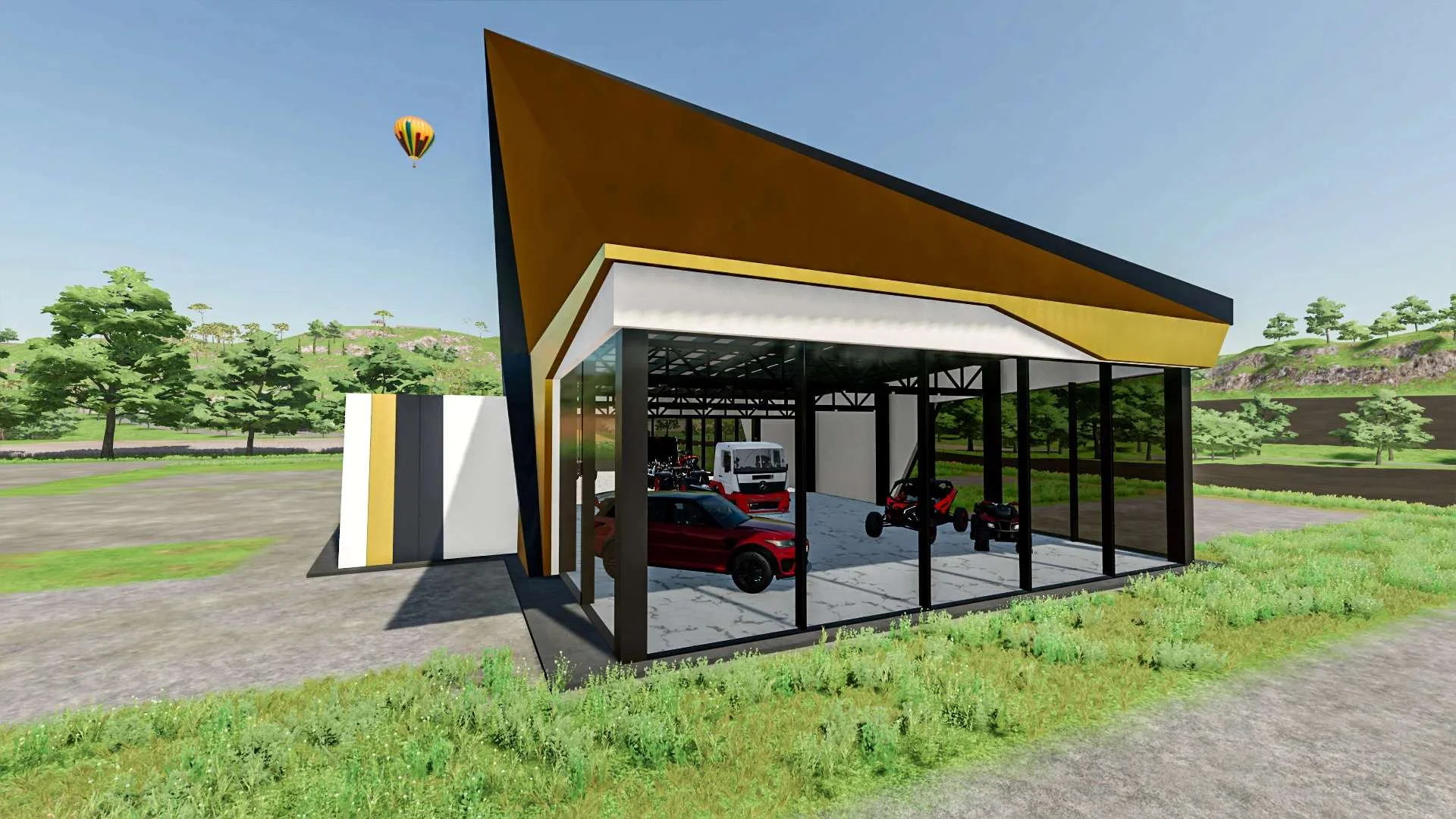 Luxury Showroom V1.0 FS22 FS22 Mod Free Download