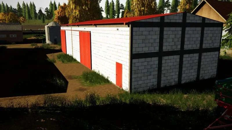 Machine hall v1.1 FS22 FS22 Mod Free Download