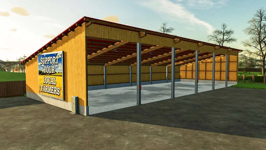 Machine Shed v1.0 FS22 FS22 Mod Free Download