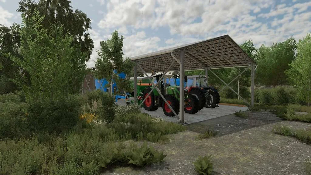 Machine Shelter v1.0.0.1 FS22 FS22 Mod Free Download