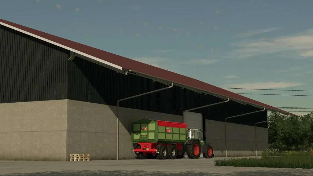 Machinery Shed v1.0 FS22 FS22 Mod Free Download