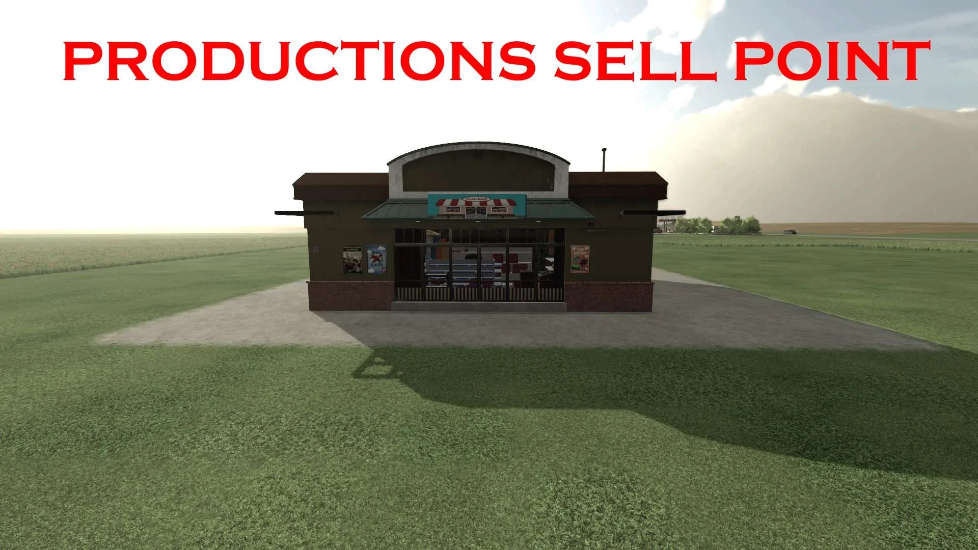 Market Sell Point for Productions V1.0 FS22 FS22 Mod Free Download