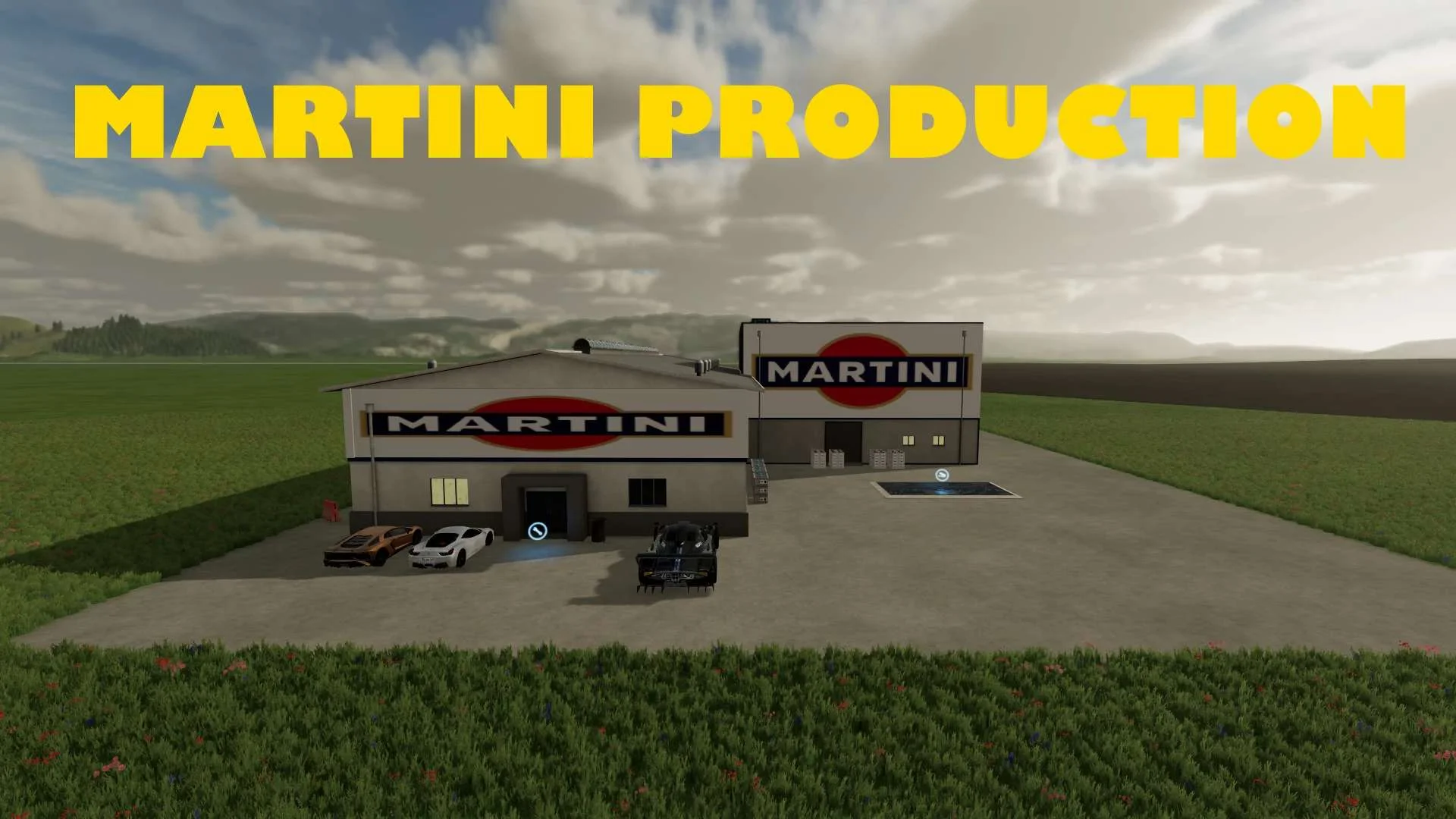 Martini Production v1.0 FS22 FS22 Mod Free Download
