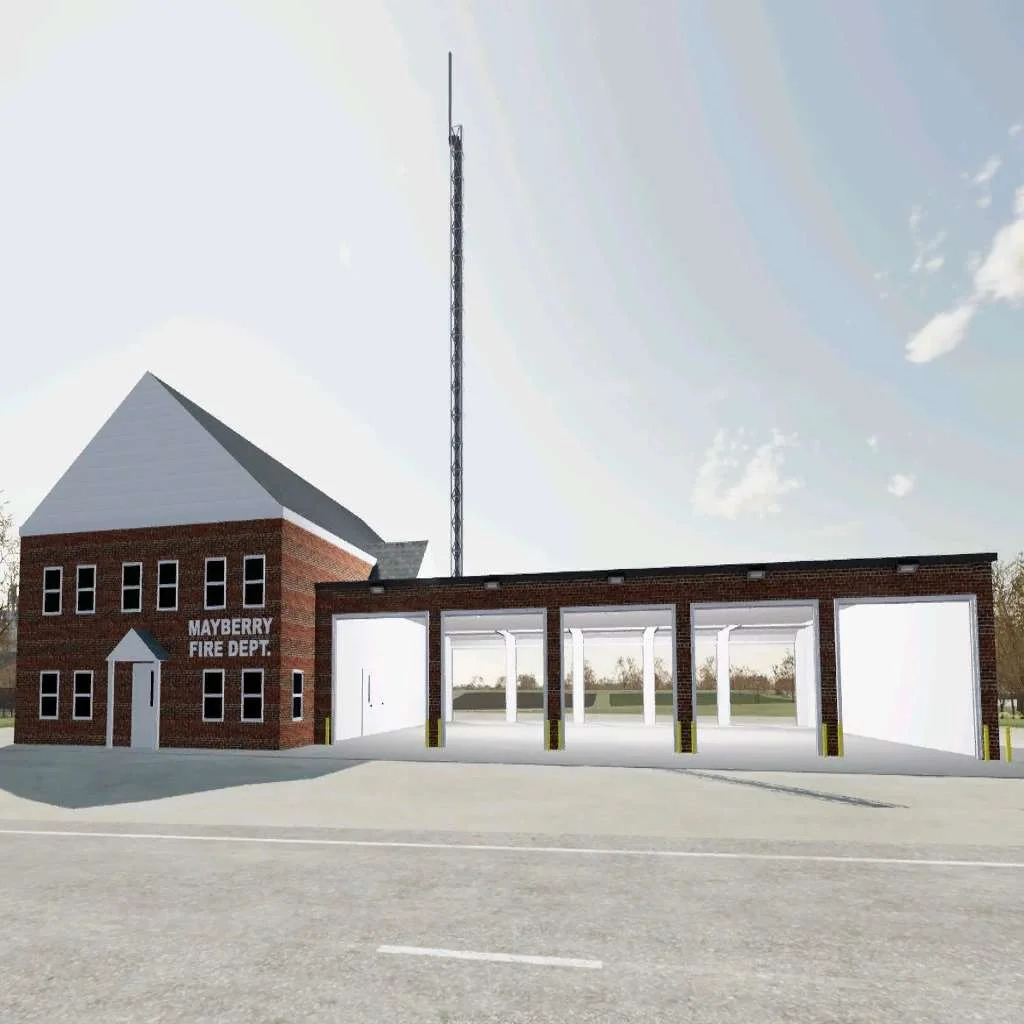 Mayberry Fire Station v1.0 FS22