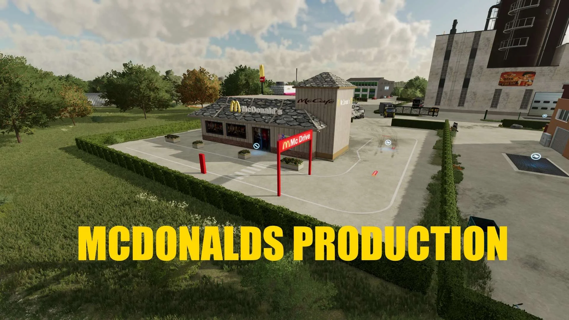 MCDONALDS PRODUCTION V1.0.0.1 FS22