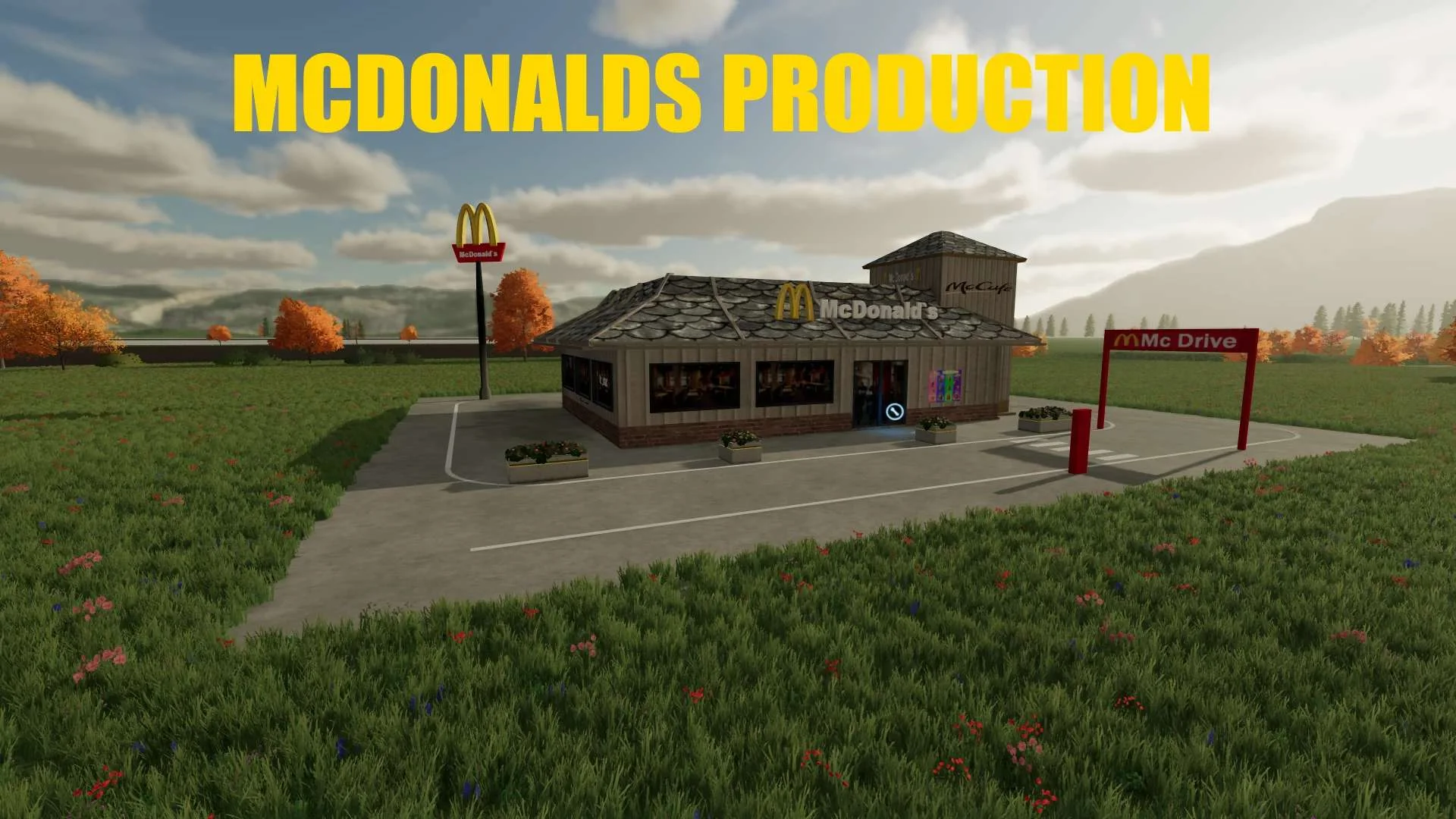 McDonalds Production V1.0 FS22 FS22 Mod Free Download