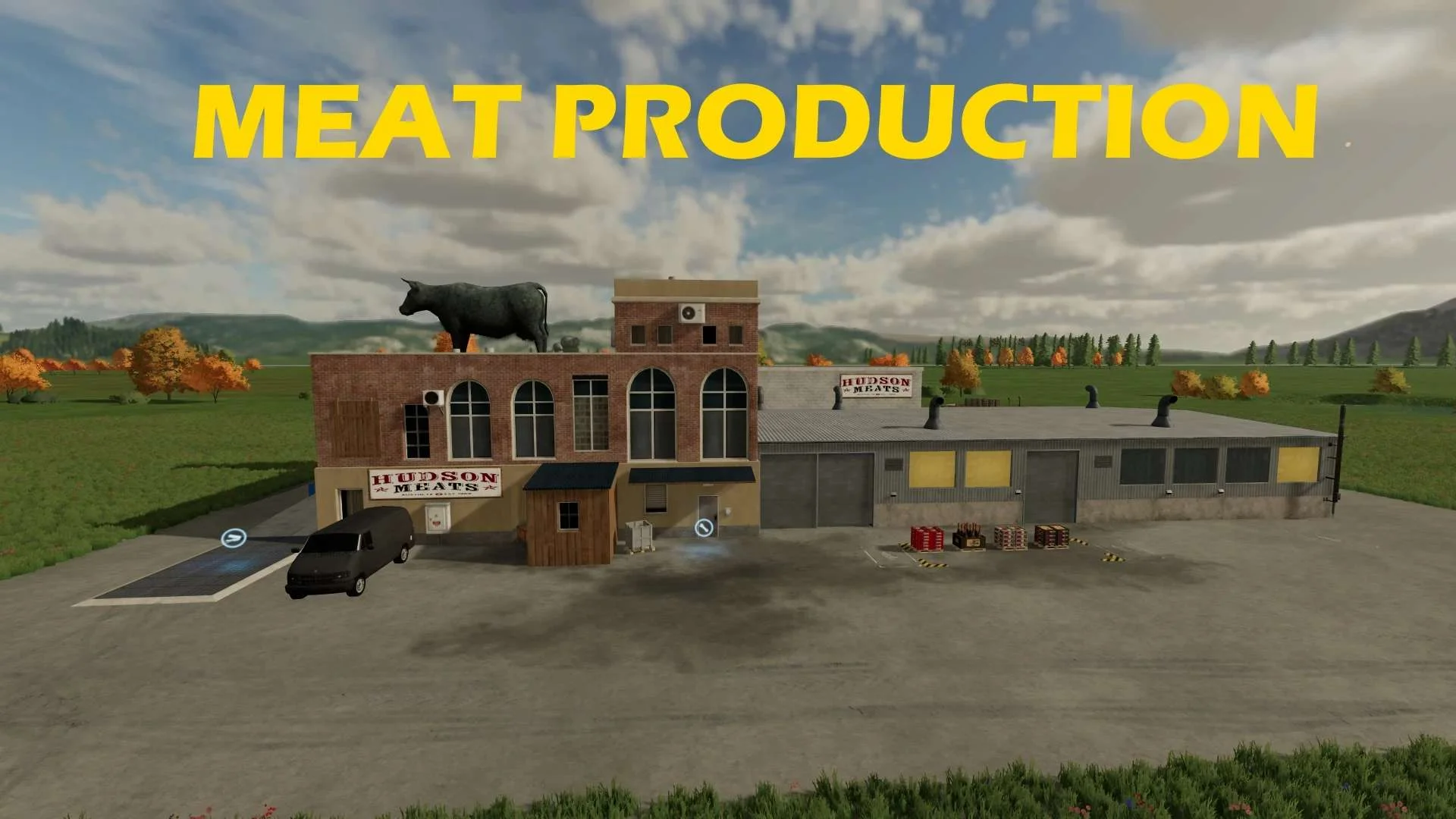 Meat Production v1.0.0.1 FS22 FS22 Mod Free Download