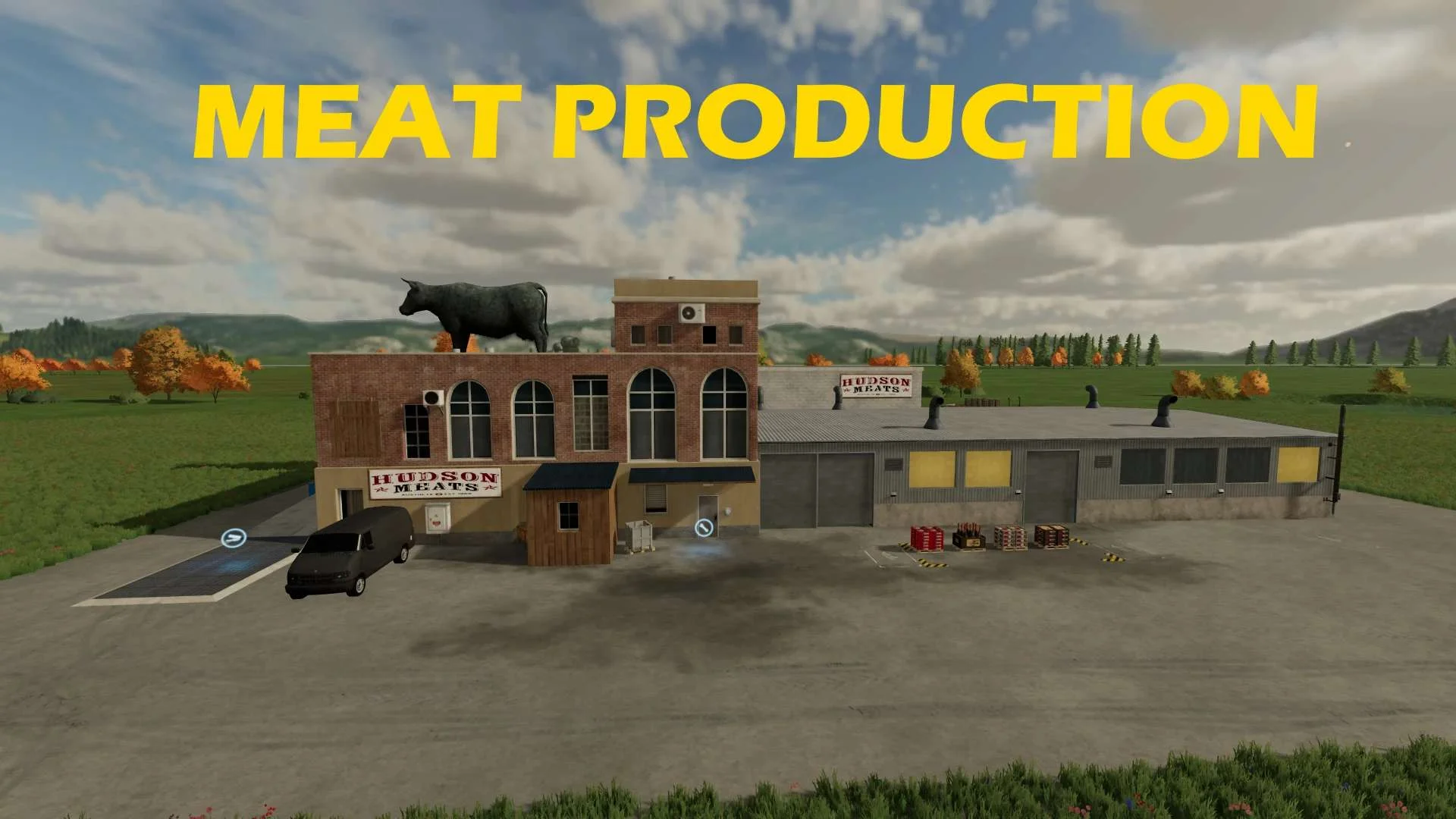 Meat Production V1.0 FS22 FS22 Mod Free Download