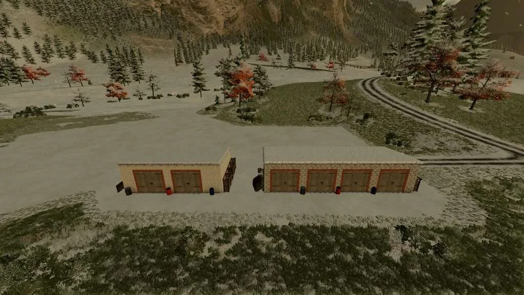 Medium And Small Garage v1.0 FS22 FS22 Mod Free Download