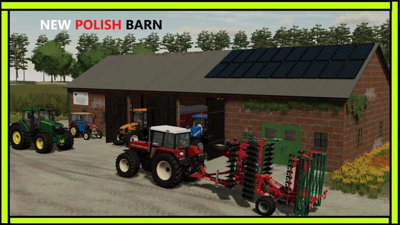 Medium Barn UE V1.0 FS22 FS22 Mod Free Download