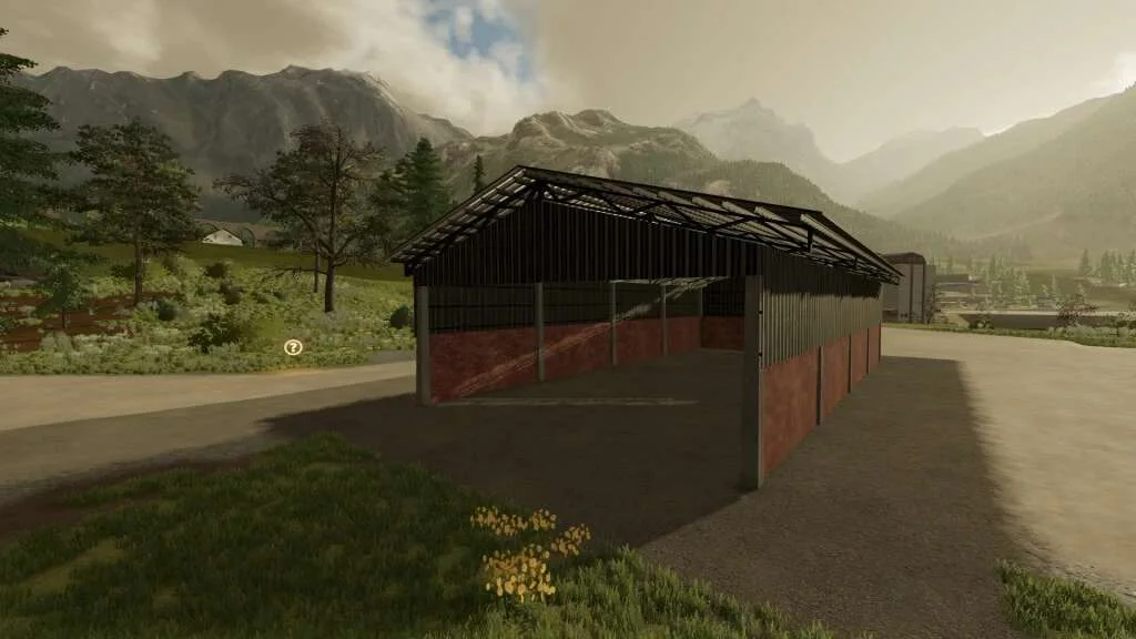 Medium Brazilian Shed v1.0 FS22 FS22 Mod Free Download