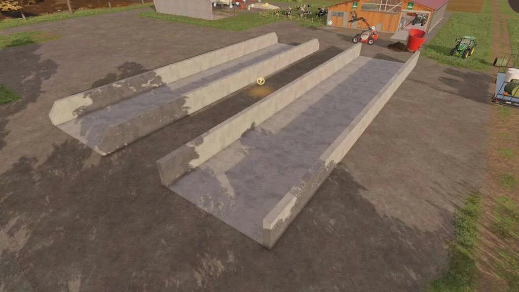 Medium Bunker Silo Set v1.0 FS22 FS22 Mod Free Download