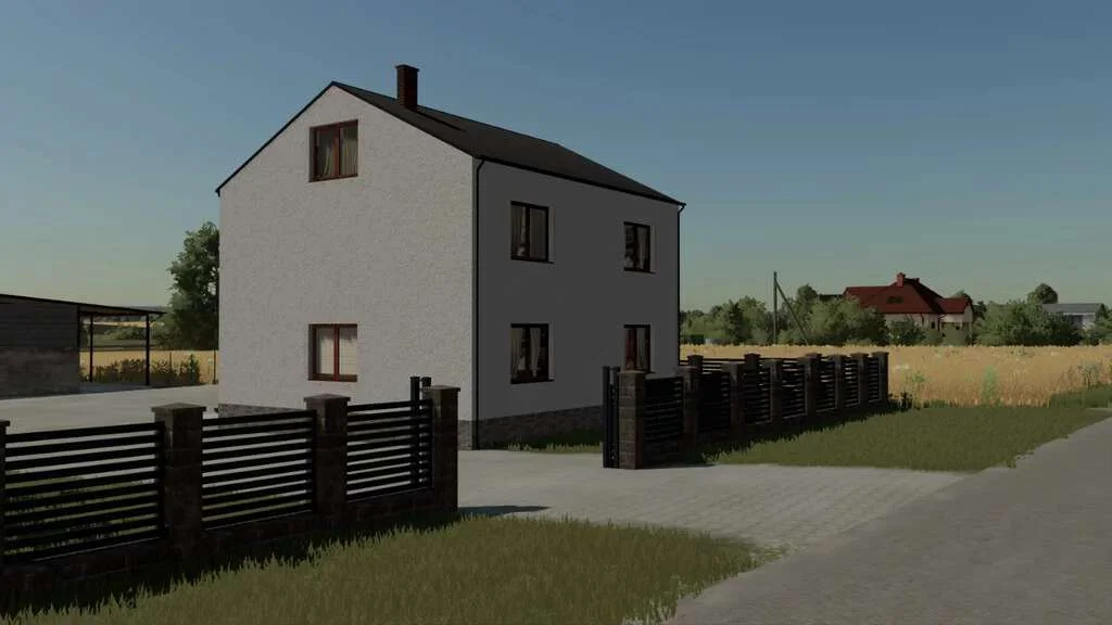 Medium House v1.0 FS22 FS22 Mod Free Download