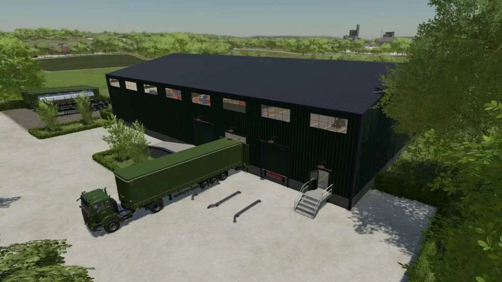 Medium Sized Warehouse v1.0.0.2 FS22 FS22 Mod Free Download