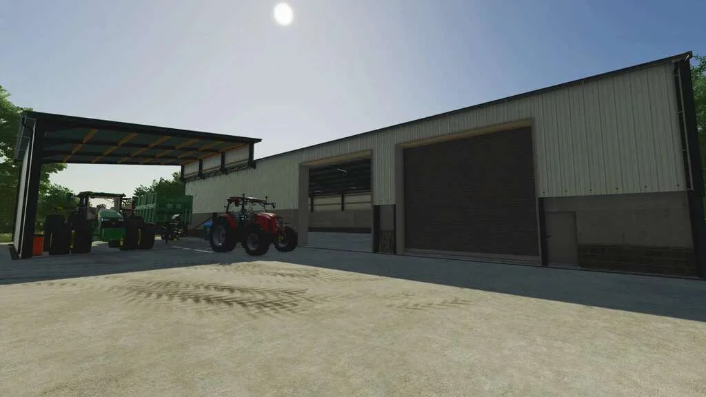 Medium Storage Shed v1.0 FS22 FS22 Mod Free Download